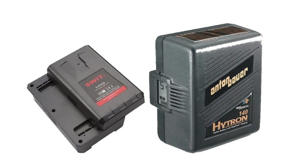 Broadcast camera batteries