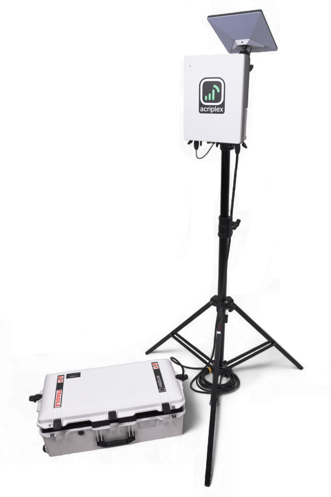 AcriPlex SBBD Smart Building Block Device mounted on a pole